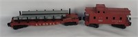 Lionel Caboose 6257 & Flat Car 6511