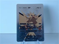 Pokemon Card Rare Silver Zapdos GX