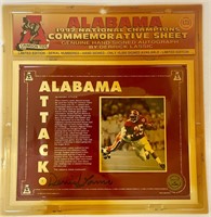 1992 Alabama Nat. Champs Autograph Derrick Lassic