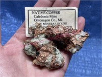 Native Copper Nugget (Caledonia Mine, Mich.)5.89oz