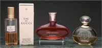 Eau de Gucci, Versace Essence & John Varvatos