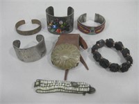 Assorted Southwestern Cuffs & Bracelets