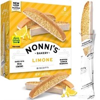 2023/11Nonni's Limone Biscotti Italian Cookies - L