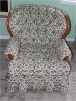 Floral Arm Chair