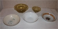 Lot of 5 Bowls