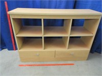 modern cubby hole cabinet (nearly 4ft long)