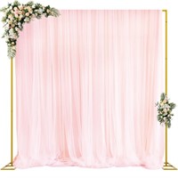 Fomcet 10FT x 10FT Backdrop Stand Heavy Duty with