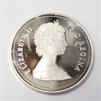 Silver Canadian $1 23.14G Coin