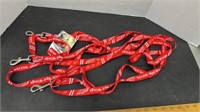 3 Detroit Red Wings Dog Leashes