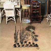 Metal Decor, Candle Stand, Planters, Wine Rack