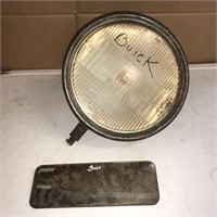 Vintage BUICK Headlamp Headlight Visor Mirror