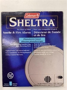 New Coleman Smoke & Fire Alarm
