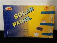 12 volt pre-wired solar panel