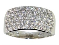 Platinum 1.00 ct Brilliant Natural VS Diamond Ring