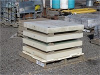 (4) Cement Pads