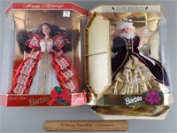 2ct Holiday Barbie Dolls