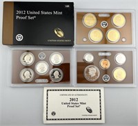 2012 US Proof Set - #14 Coin Set