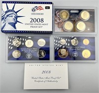 2008 US Proof Set - #14 Coin Set