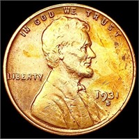 1931-S Wheat Cent UNCIRCULATED