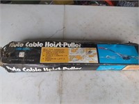 Come-Long 2 ton cable hoist puller - never used,