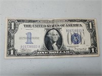 OF)  1934 funny back $1 silver certificate