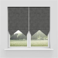 Foiresoft No Tools Pleated Fabric Shades