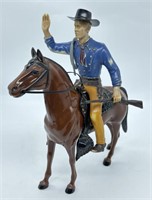 1950s-60s Hartland Plastics Cowboy Western Statue