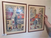 Pair of Quebec prints