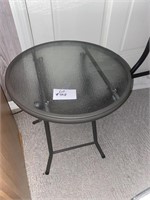 Glass Round small table
