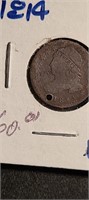 1814 Dime