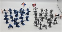 Assortment of Military Plastic Figures