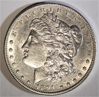1891-CC MORGAN DOLLAR  AU/BU