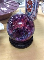 Oil lamp purple