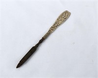 Whting Sterling Silver Art Nouveau Nail File