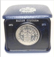 1971 PL Canadian British Columbia Dollar in Case