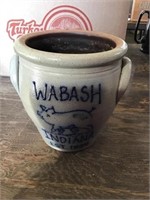 Wabash Salt Glazed Crock 6x5