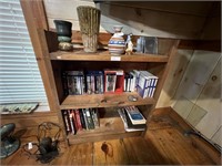 RUSTIC STYLE BOOKCASE- MEASURES 42.5"X35.5"X18.5"