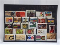 Canada Mint Stamps 1970s
