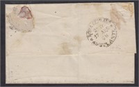 Roman States Stamps #15 tied on 1868 Cover, attrac