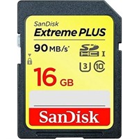 Plus Sandisk 16gb Extreme Plus Sdhc Uhs-i Card