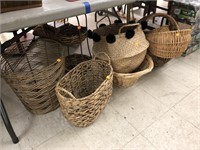 Large Lot of Baskets