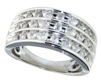 Quality 3/4 ct Channel Set Diamond Ring