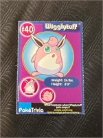 Vintage 1998  Pokemon Card  POKETRIVIA   PROMO