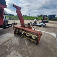 McKee 7' Double auger snowblower