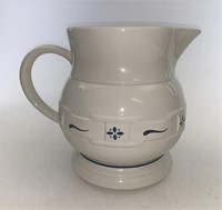 USA blue milk pitcher