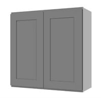 2 Door Recessed Panel Shaker Door Kitchen Cabinet