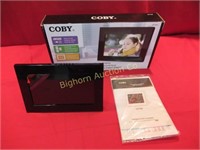 Coby 7" Digital Photo Frame Appears to be Unused