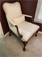Vintage Woodmark Originals Open Arm Chair