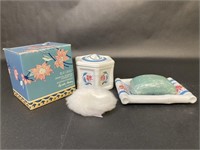 Royal Pavilion Brighton Soap Dish Powder Box Soap