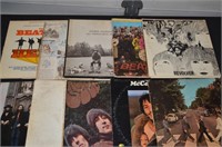 10pc Vtg Beatles & Related Records w/ White Album